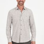 Camisa Florentino estampada regular fit