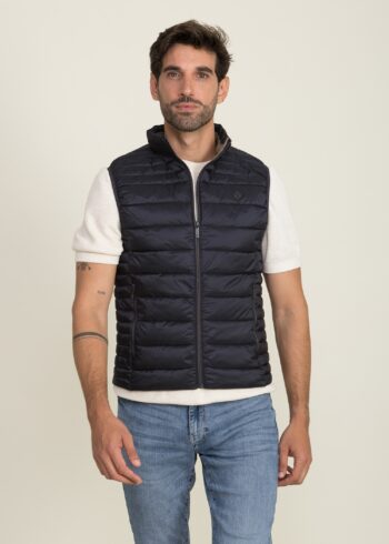 Chaleco hombre Bicycle Denia marino suede