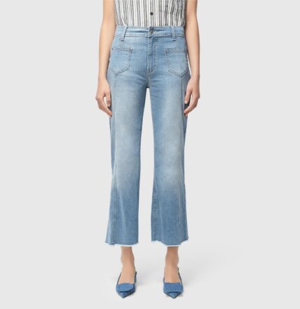 Vaquero Jamie Cropped indigo claro