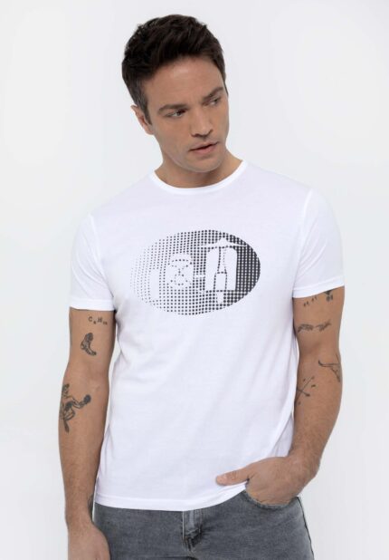 Camiseta Sidecar Borja blanco