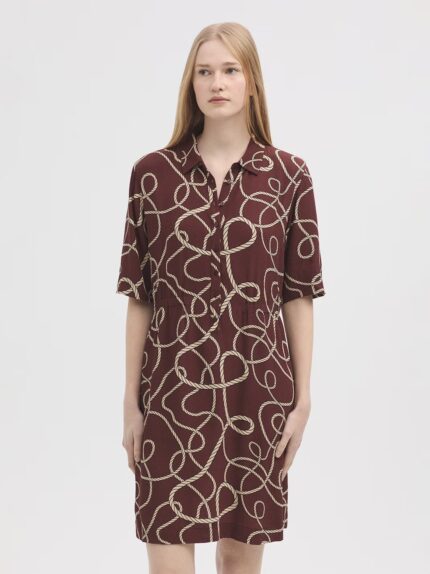Vestido Nice Things camisero Anchor Ropes