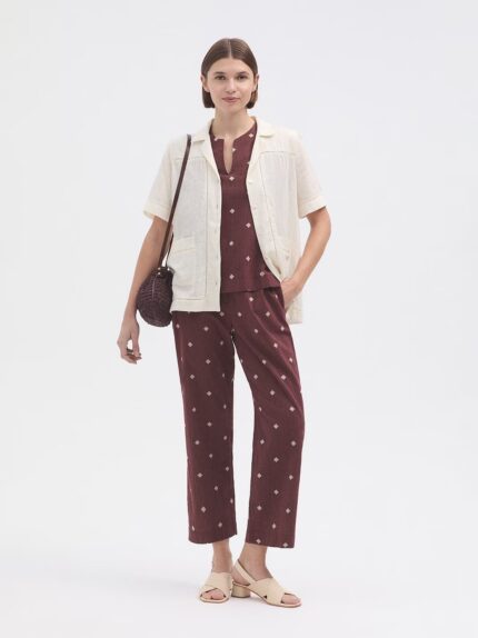 Pantalón Nice Things Diamond jacquard
