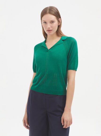 Jersey Nice Things polo manga corta verde