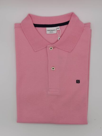 Polo Pertegaz piqué rosa