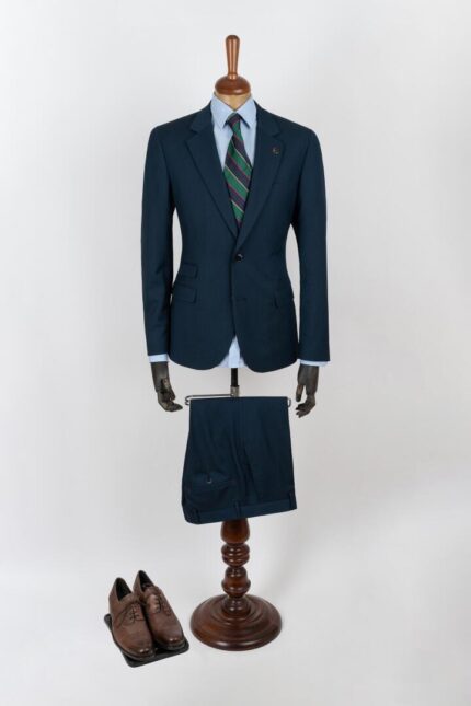 Traje Crocquer stretch slim fit ojo de perdiz