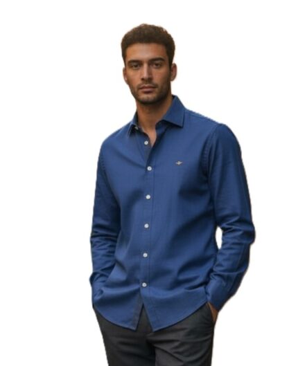 Camisa Corsare Vesubio azul