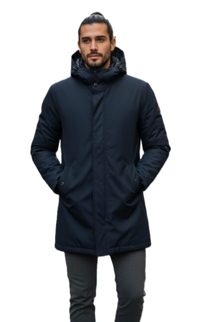 Gabardina Capelhi marino capucha