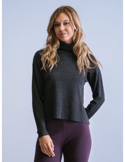 Jersey WNT Collection cuello perkins gris marengo