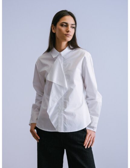Camisa WNT Collection pañuelo blanca