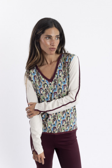 Jersey BMB & Co. Lastik geométrico