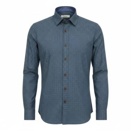 Camisa Corsare Manila estampado geométrico