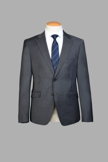 Traje Capelhi Oxford gris lana semi slim fit