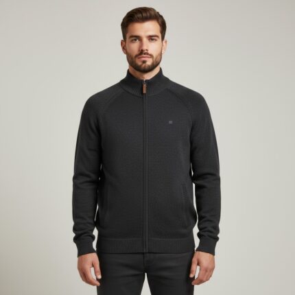 Chaqueta de punto hombre Pertegaz azul marino