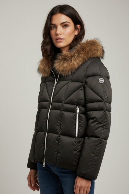 Parka mujer Donjaz Romina acolchada negra Lucas LCS Benissa