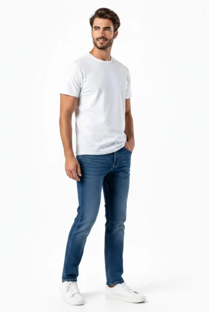 Vaquero skinny fit hombre azul BX Jeans