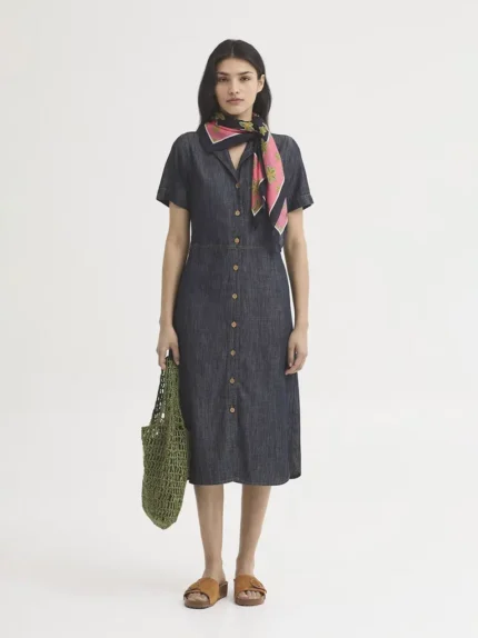 Vestido camisero denim mujer Nice Things