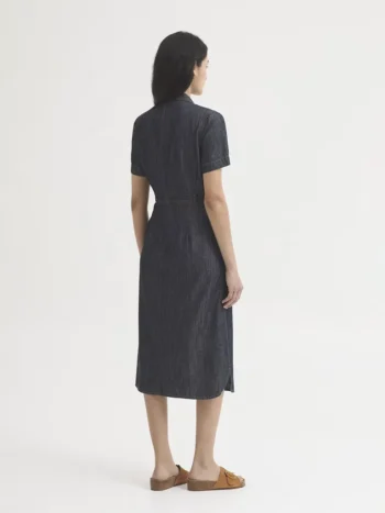 Vestido camisero denim mujer Nice Things oscuro